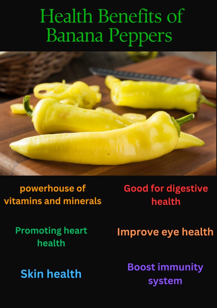 Health benefits of banana peppers