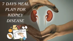 7 Days Meal Plan For KIdney Disease
