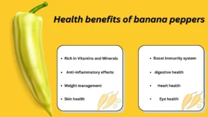 Health benefits of banana peppers